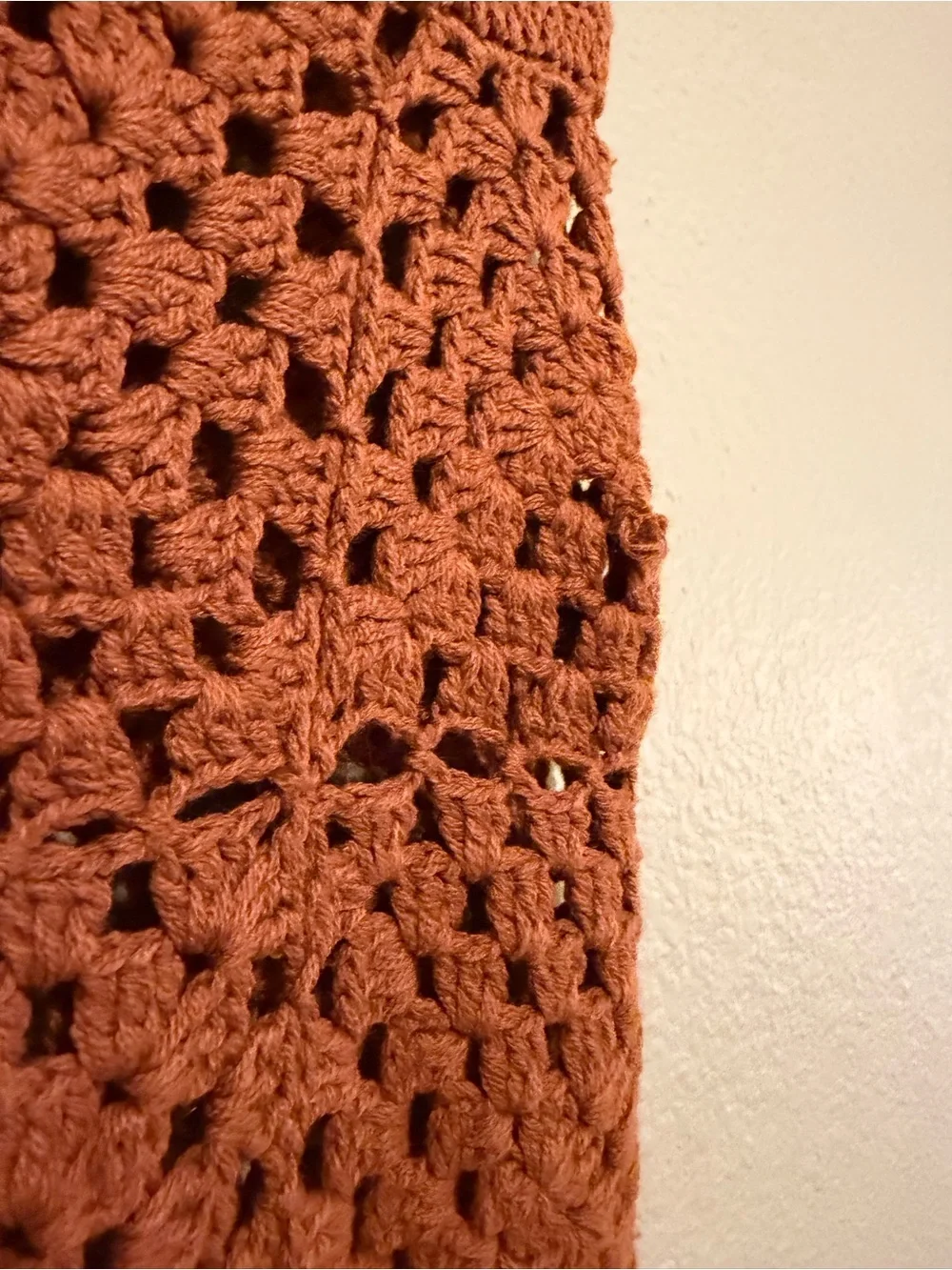 Dissh Matching Crochet Knit Maxi Skirt Set XS